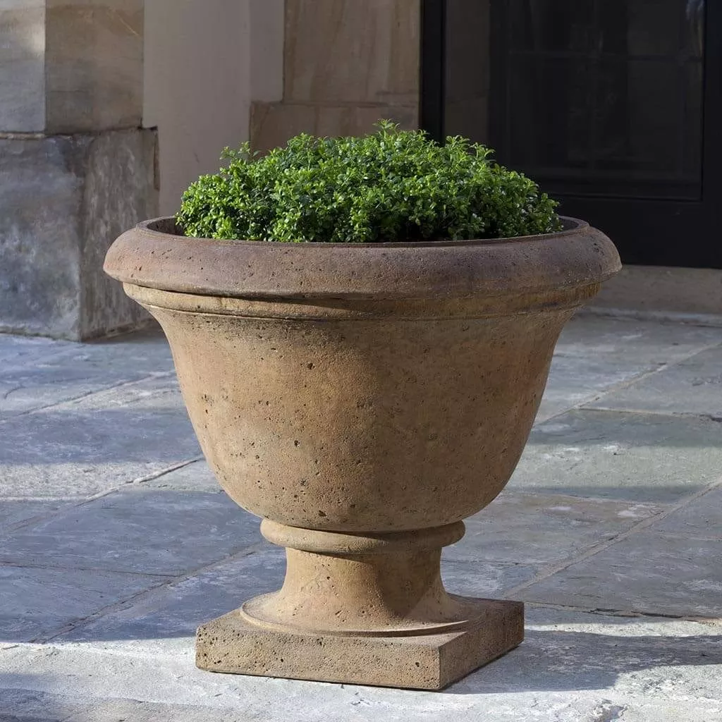rustic-hampton-urn-garden-planter Rustic Hampton Urn Garden Planter