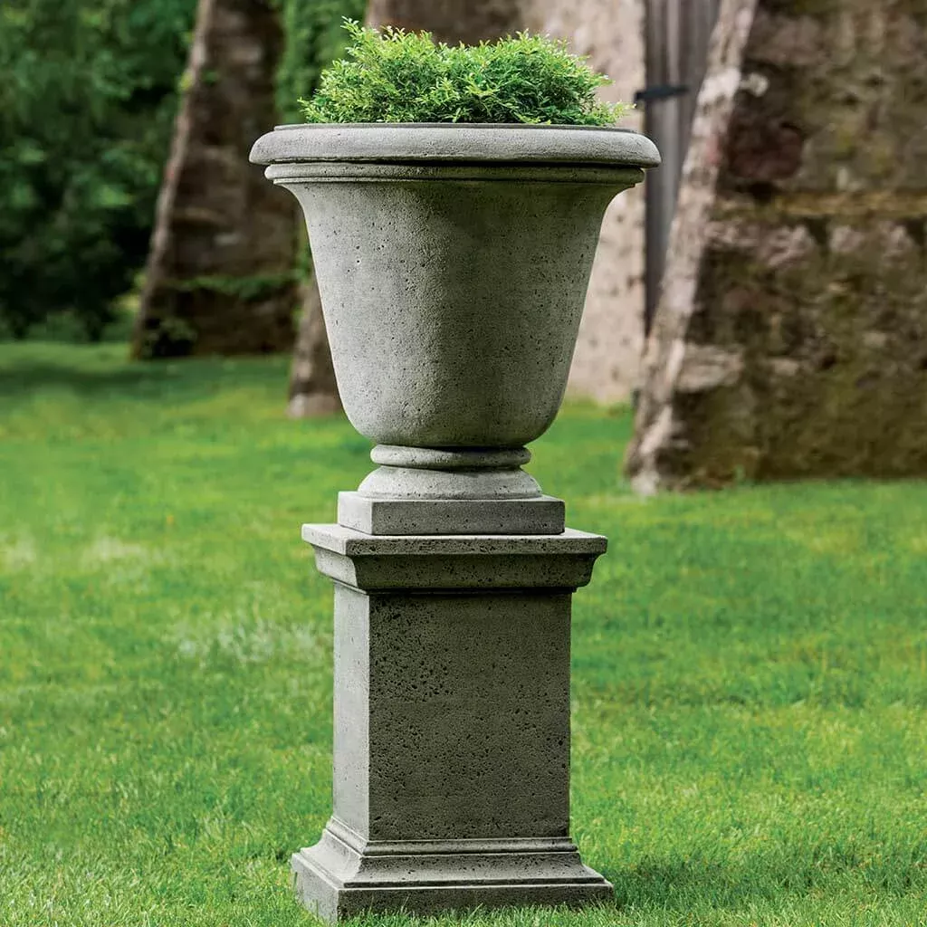 rustic-hampton-urn-with-greenwich-rustic-pedestal Rustic Hampton Urn with Greenwich Rustic Pedestal