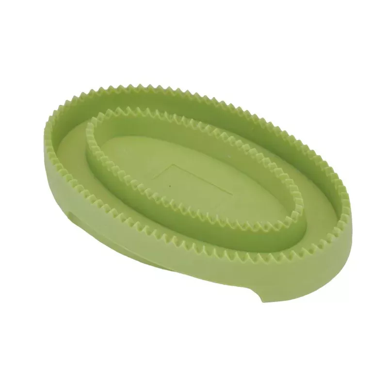 safari-dog-rubber-curry-brushes-5 Safari Dog Rubber Curry Brushes, 5"