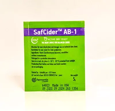 safcider-ab-1-dry-cider-yeast-5-gram SAFCIDER AB-1 DRY CIDER YEAST 5 GRAM
