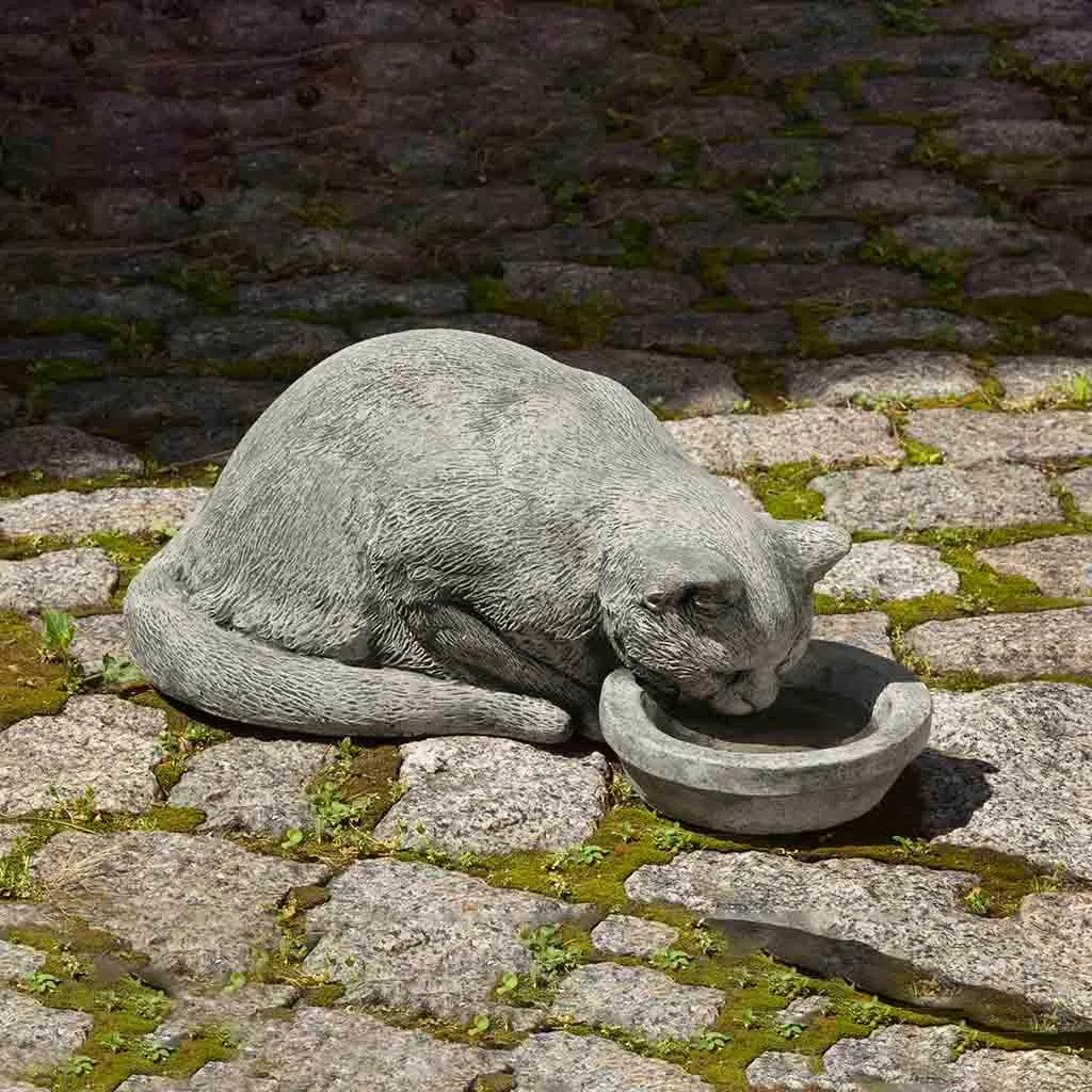 samantha-cast-stone-garden-statue-cat-statue Samantha Cast Stone Garden Statue | Cat Statue