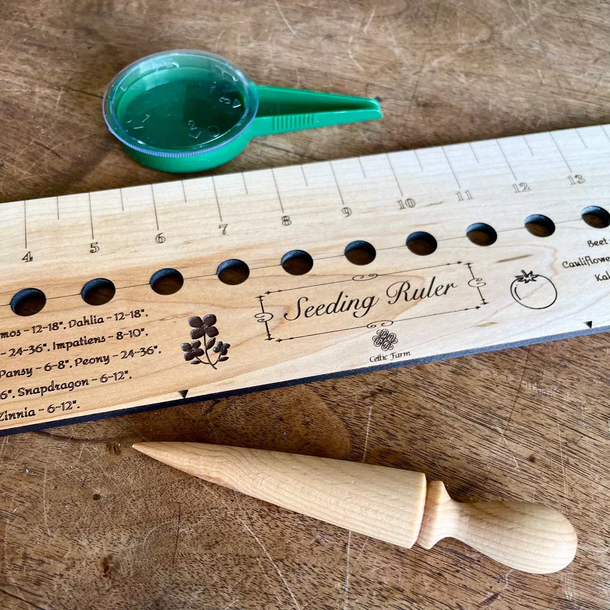 seeding-gift-set-dibble-seeder-ruler Seeding Gift Set - Dibble, Seeder and Ruler