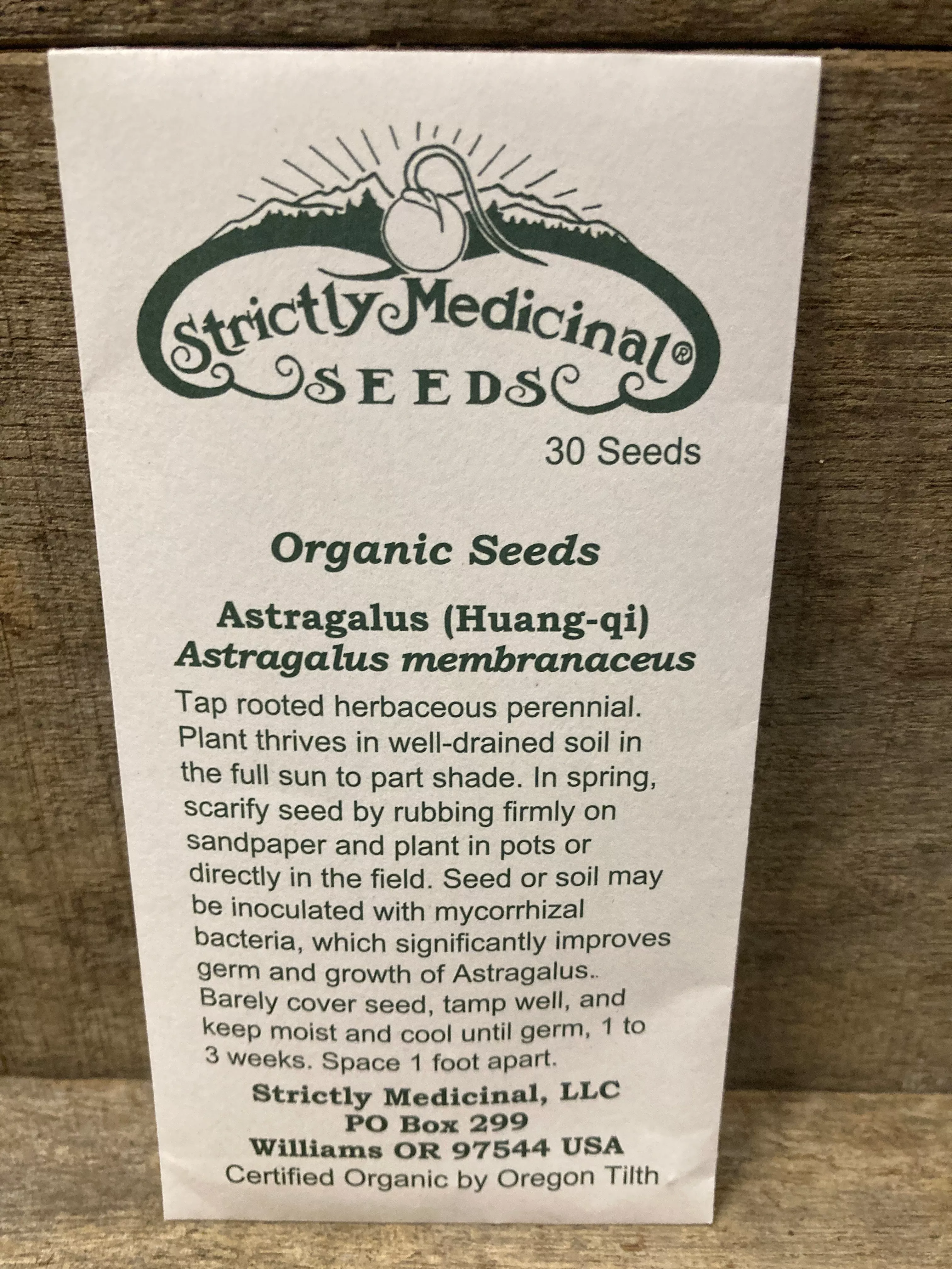 Seeds Astragalus