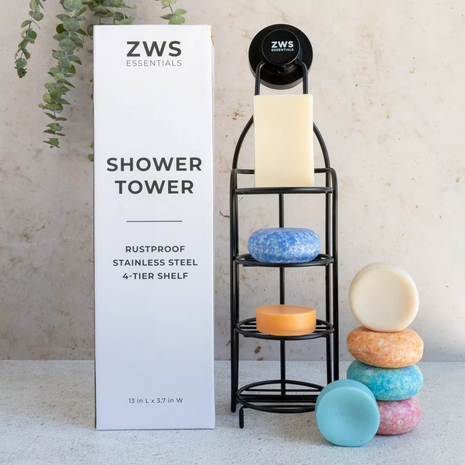 shower-tower-self-draining-bar-soap-holder-bar-soap-holder-shower-wall Shower Tower - Self Draining Bar Soap Holder, Bar Soap Holder For Shower Wall