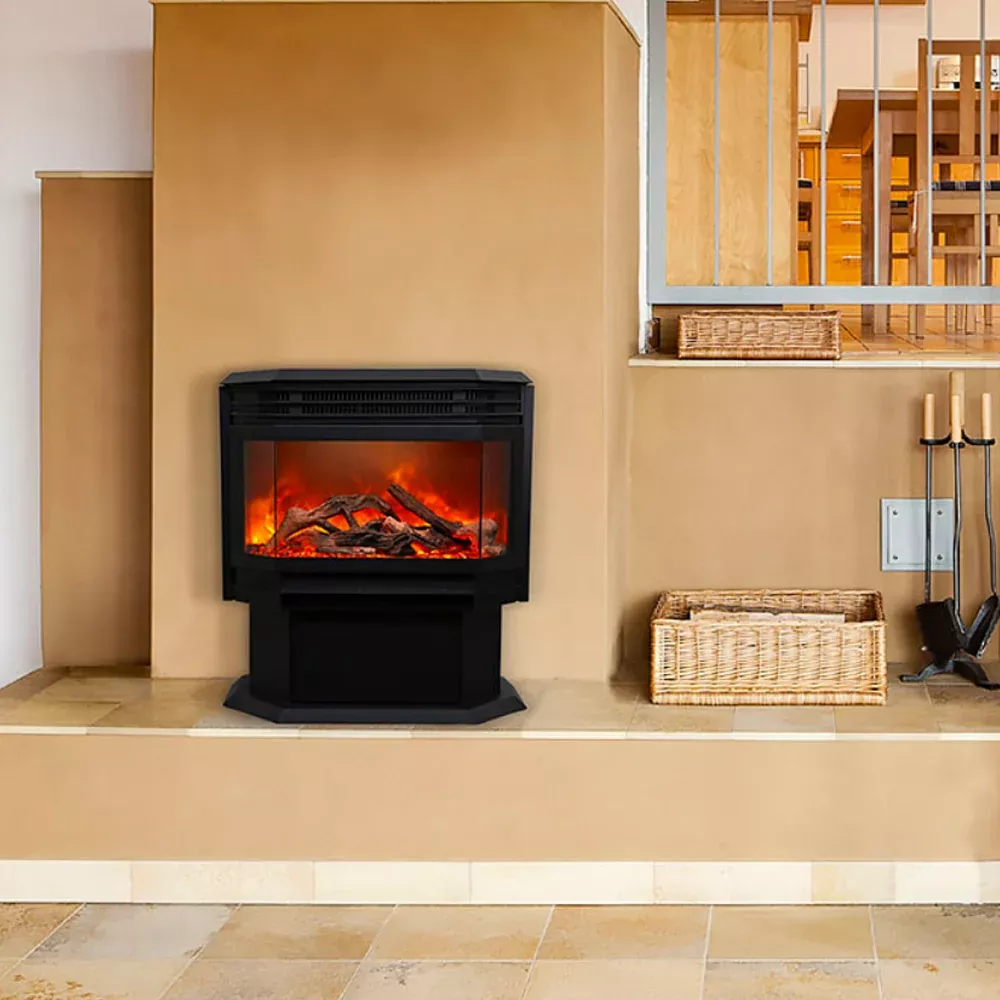 Sierra Flame 26" WiFi Enabled Smart Electric Freestanding Fireplace