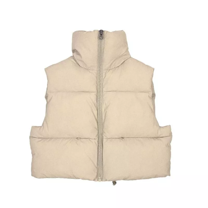 Simply Southern, Puffy Vest, Cream
