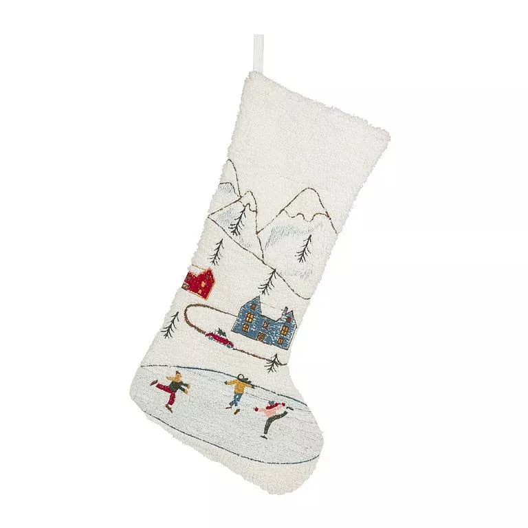 skating-village-stocking Skating Village Stocking
