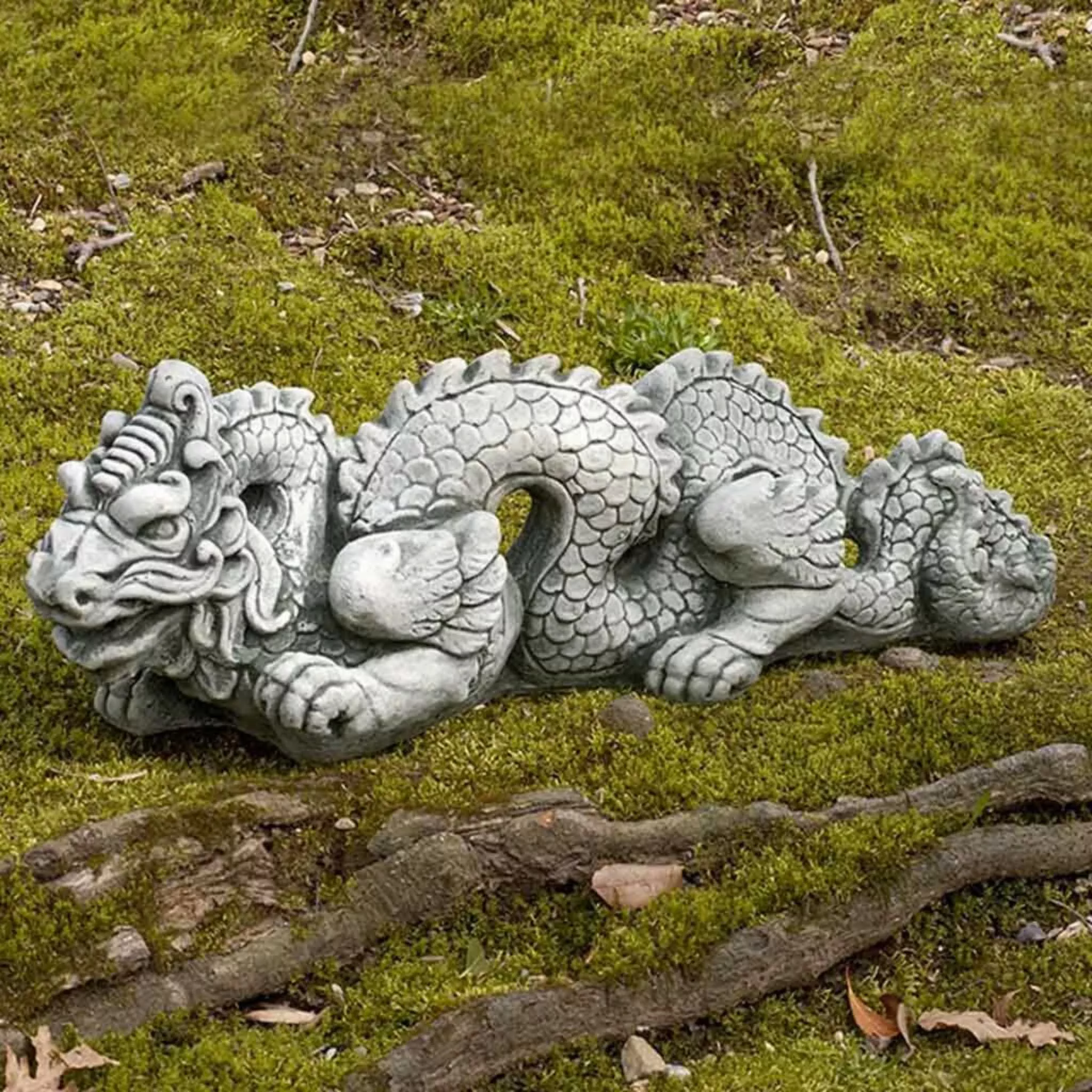 small-dragon-concrete-garden-statue-campania-or08 Small Dragon Concrete Garden Statue - Campania #OR08