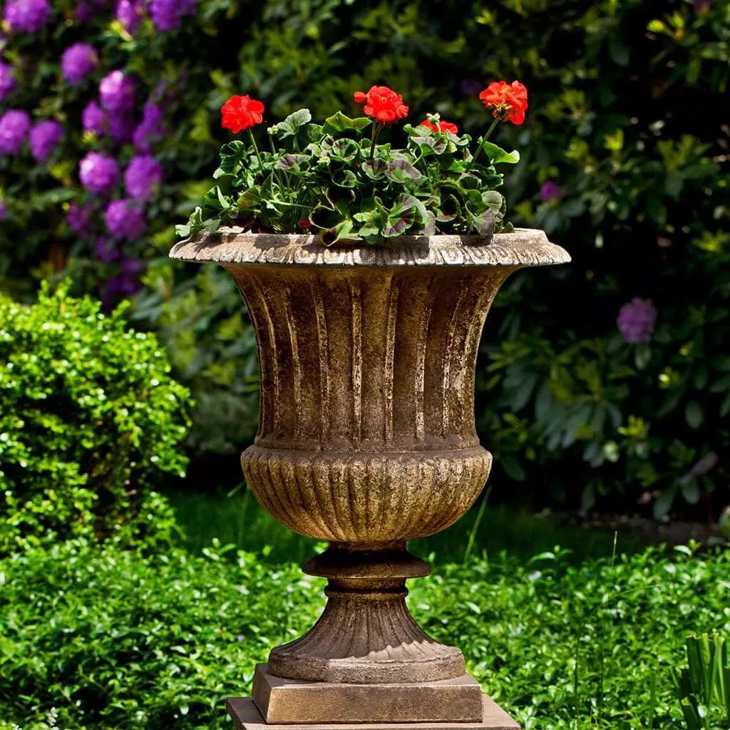 smithsonian-classical-urn-garden-planter Smithsonian Classical Urn Garden Planter