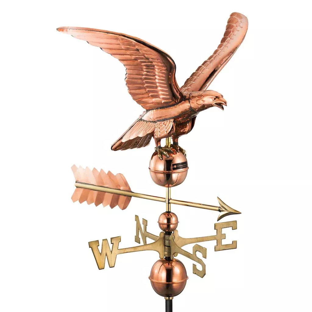Smithsonian Eagle Weathervane in Pure Copper By Good Directions