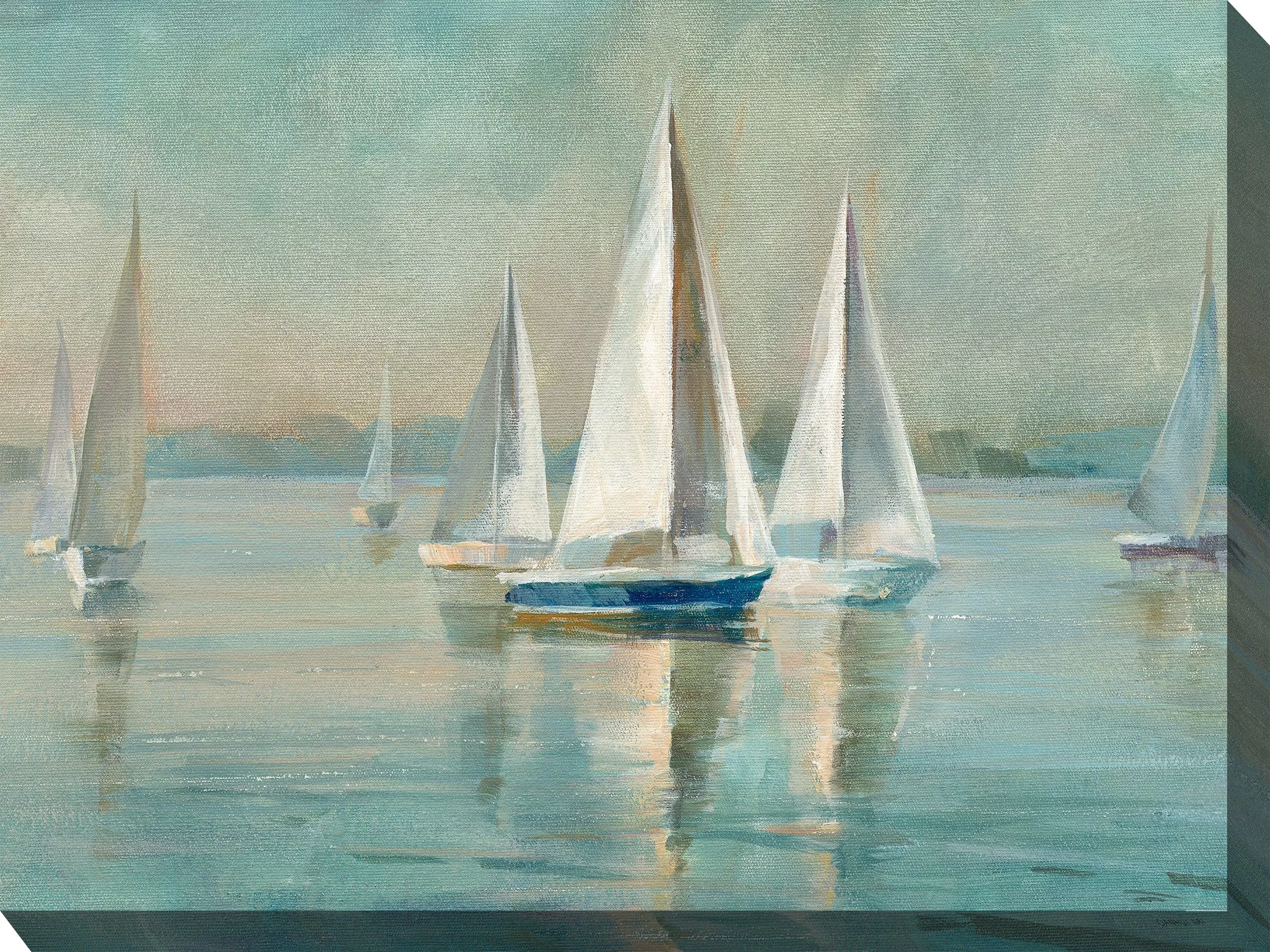Smooth Sailing Outdoor Canvass Art