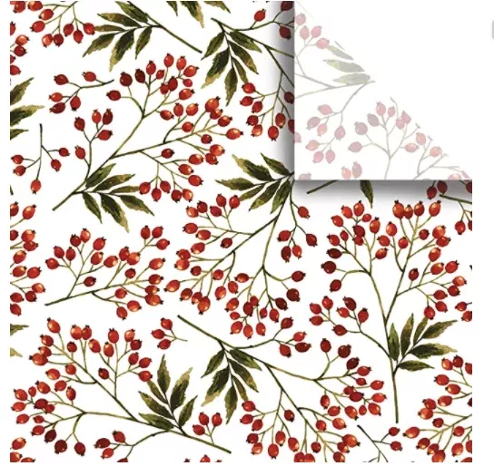 Snow Berries Tissue Paper