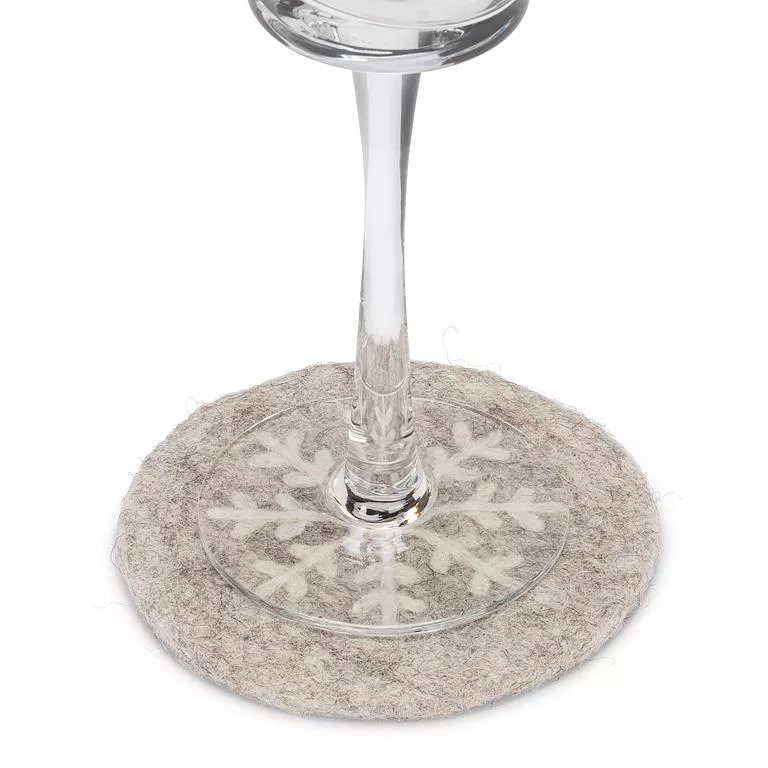 snowflake-coaster Snowflake Coaster