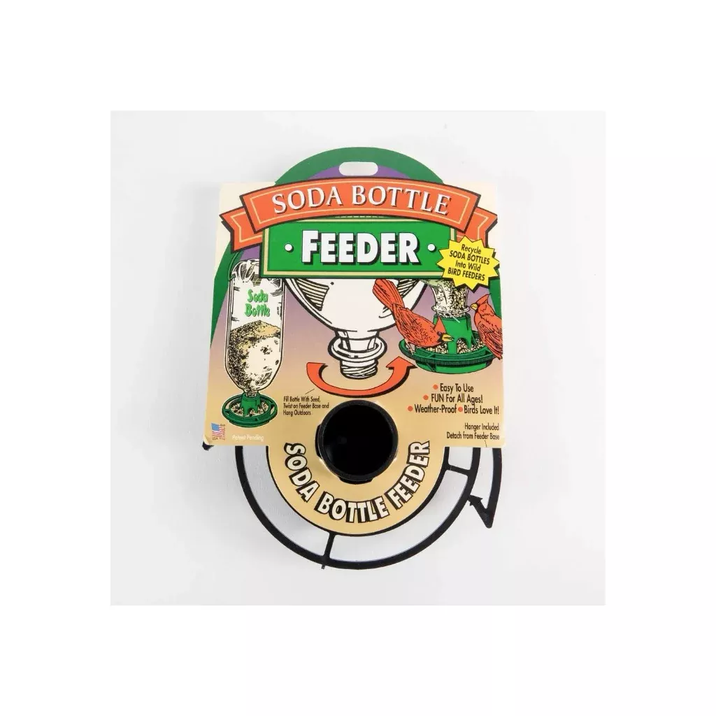 soda-pop-bottle-bird-feeder-with-hanger Soda Pop Bottle Bird Feeder with Hanger