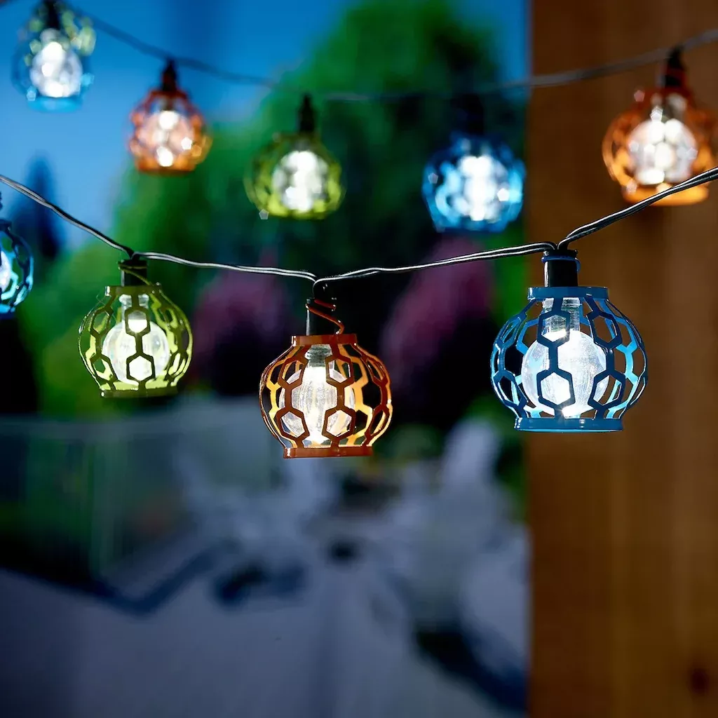 Solar String Light Gala in Assorted Colors By Smart Solar