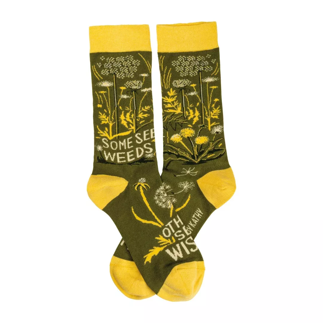 Some See Weeds Socks
