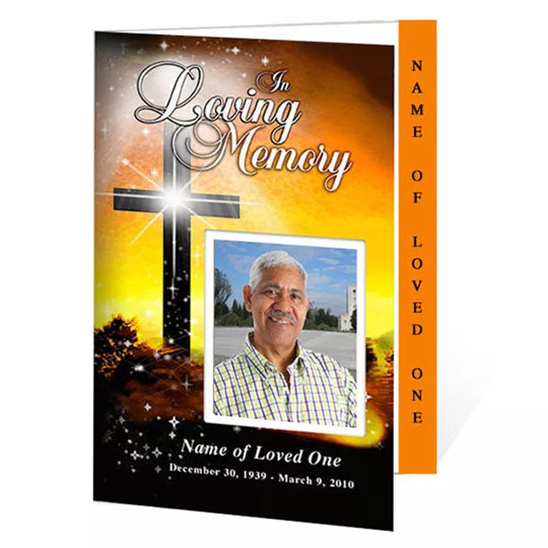 splendor-4-sided-graduated-funeral-program-template Splendor 4-Sided Graduated Funeral Program Template