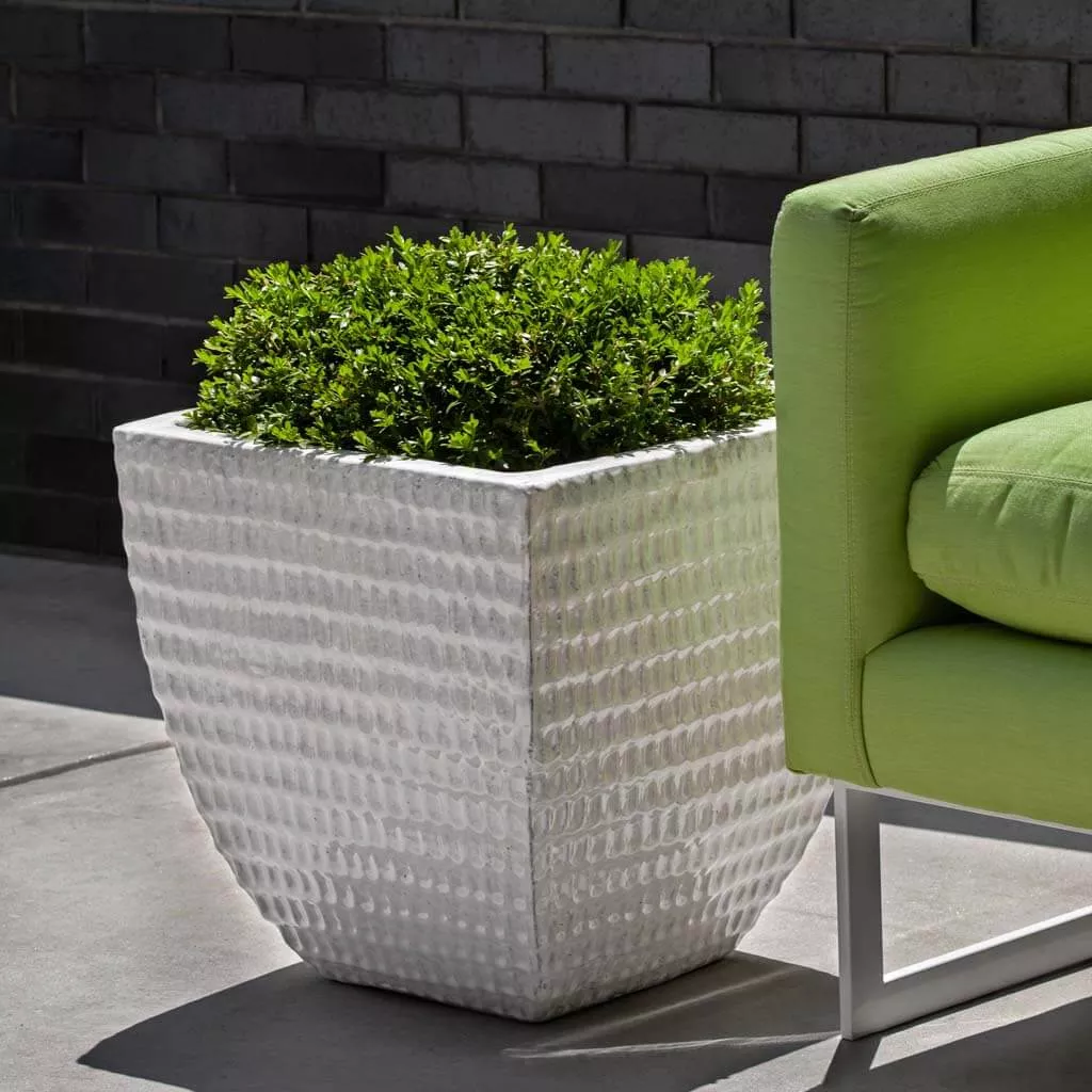 Square Dimple PlanterBy Campania International