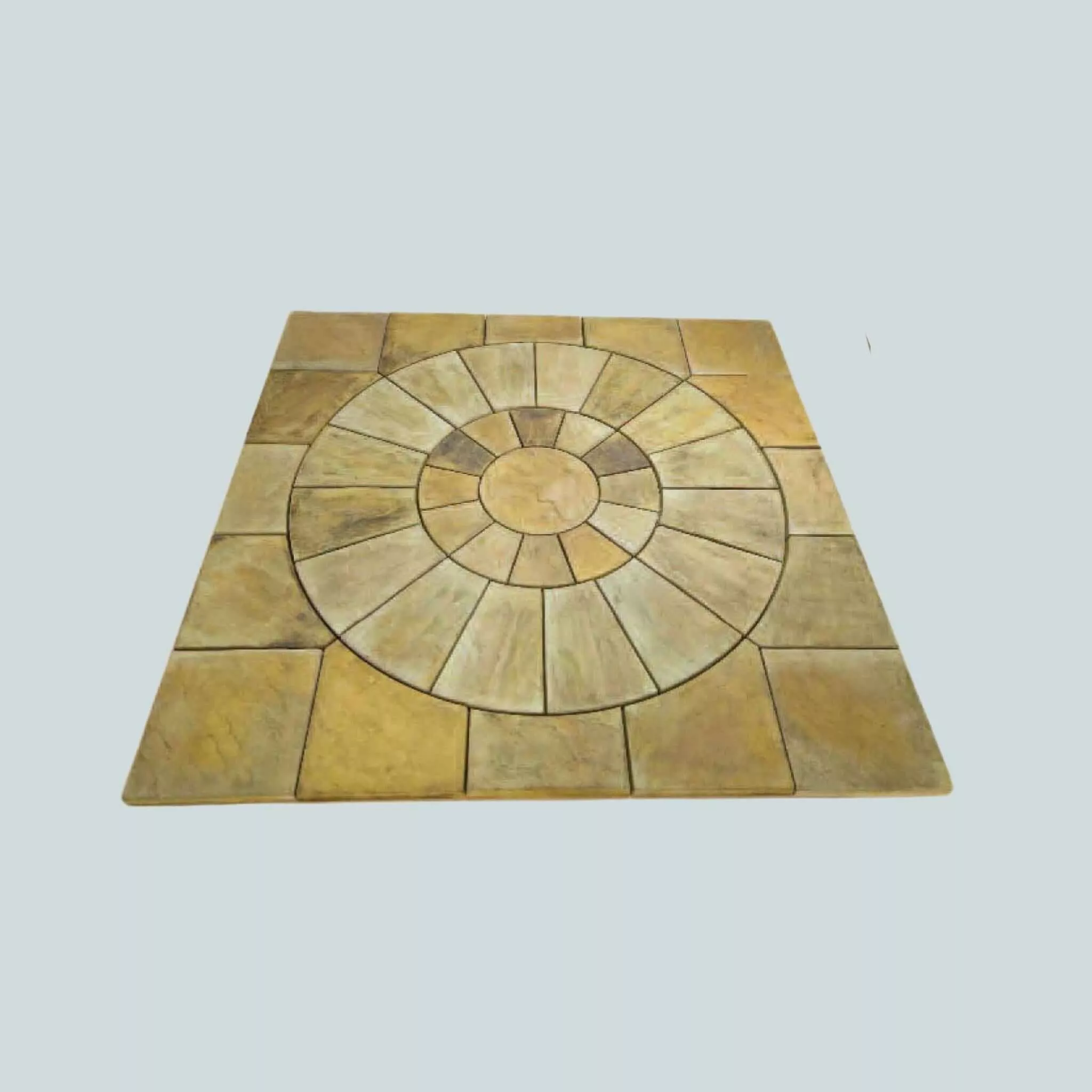 square-slate-style-foundation-fountain-88-giannini-903 Square Slate Style Foundation for Fountain 88" - Giannini #903