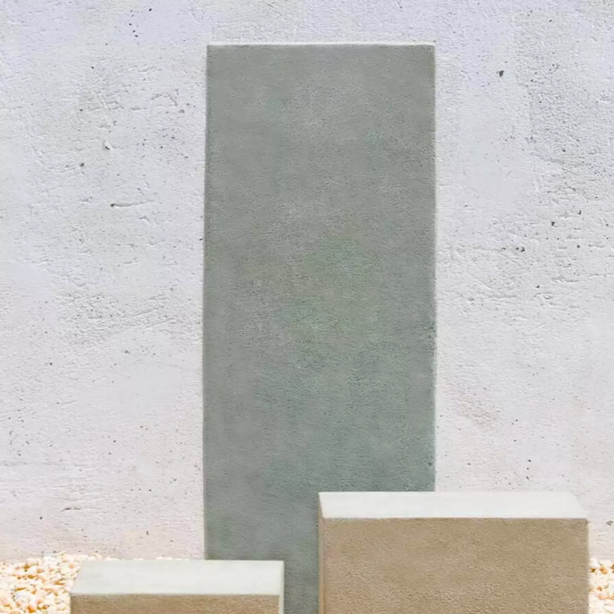 square-tall-concrete-planter-pedestal-campania-pd154 Square Tall Concrete Planter Pedestal - Campania #PD154