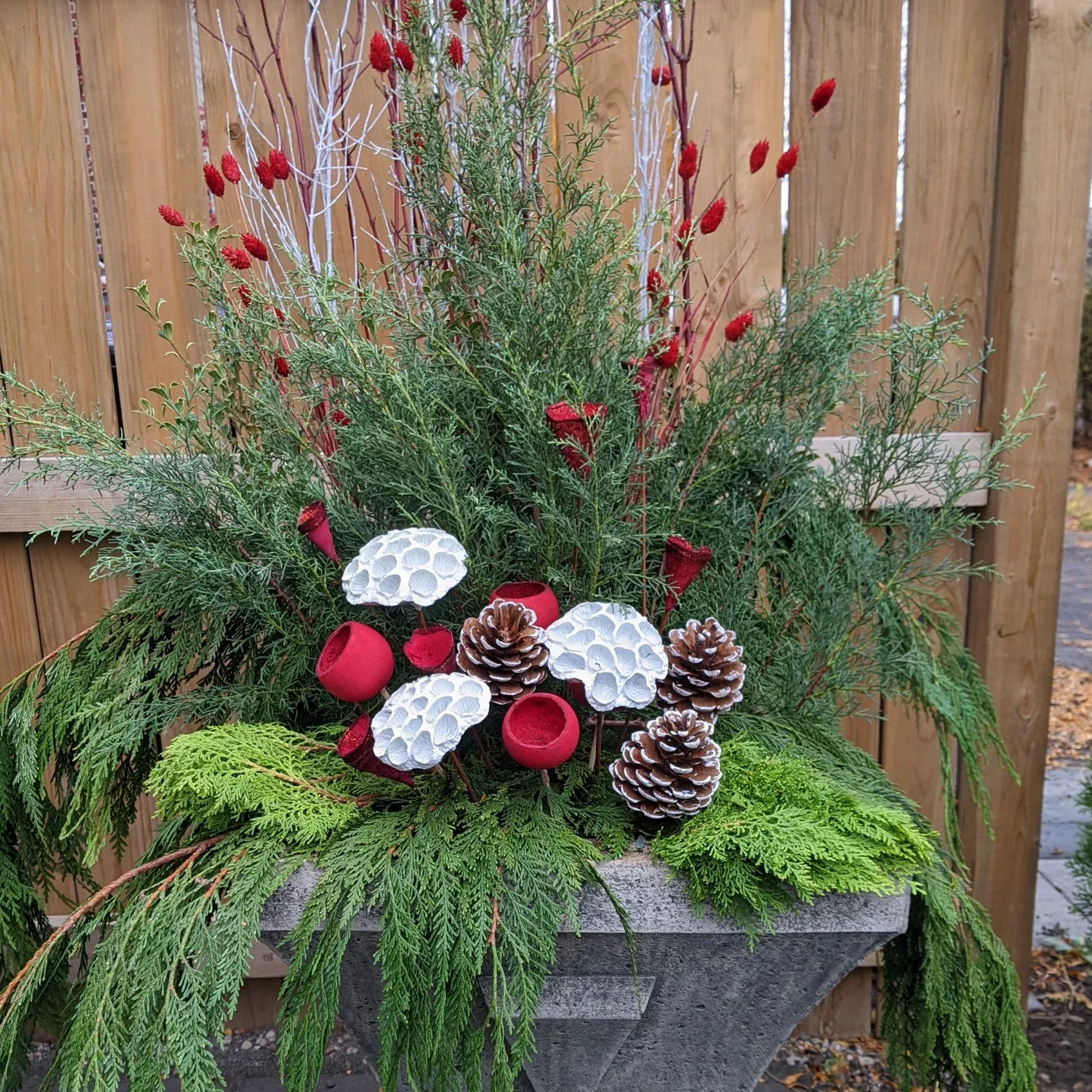 square-winter-planter Square Winter Planter