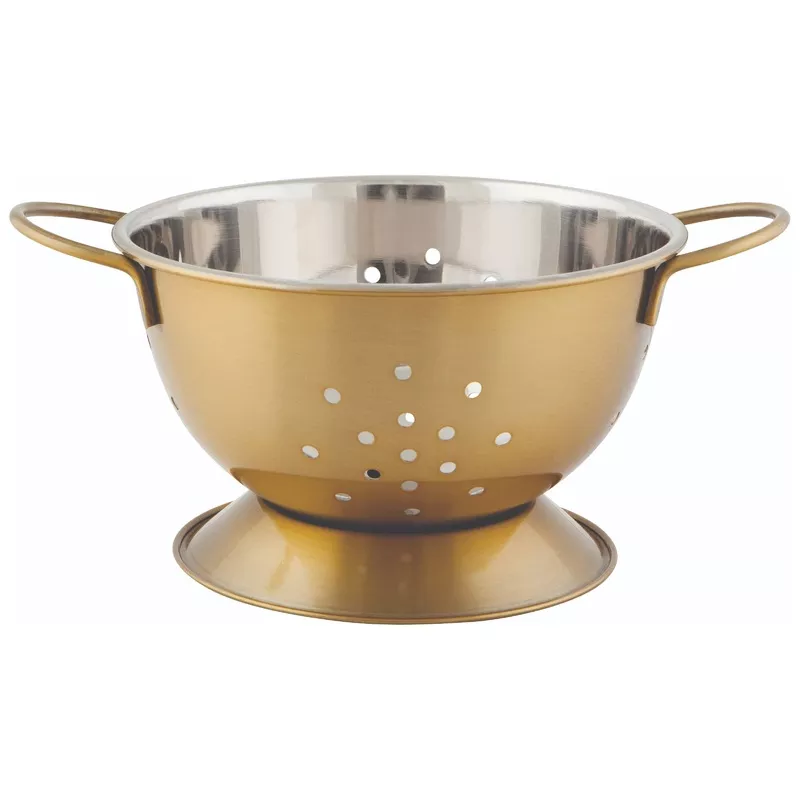 stainless-steel-colander-small-gold Stainless Steel Colander- Small | Gold
