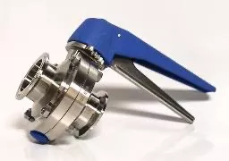stainless-tri-clamp-squeeze-trigger-butterfly-valve STAINLESS TRI-CLAMP SQUEEZE TRIGGER BUTTERFLY VALVE