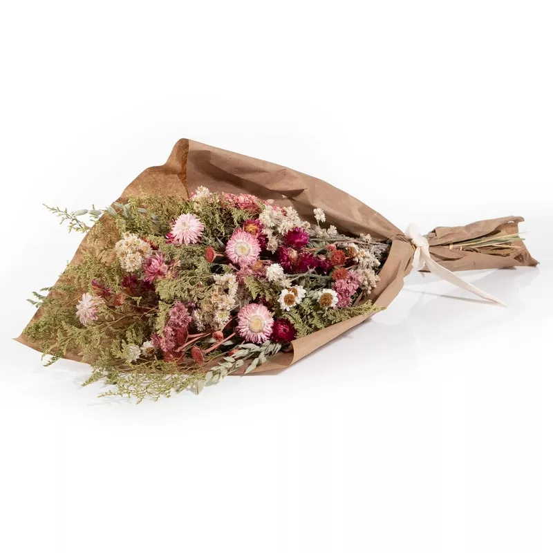 strawflower-garden-bouquet Strawflower Garden Bouquet