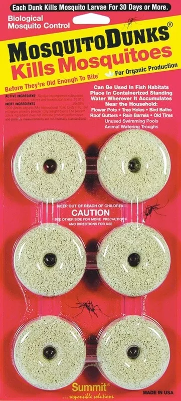 summit-mosquito-dunks-6-pack Summit Mosquito Dunks (6-pack)