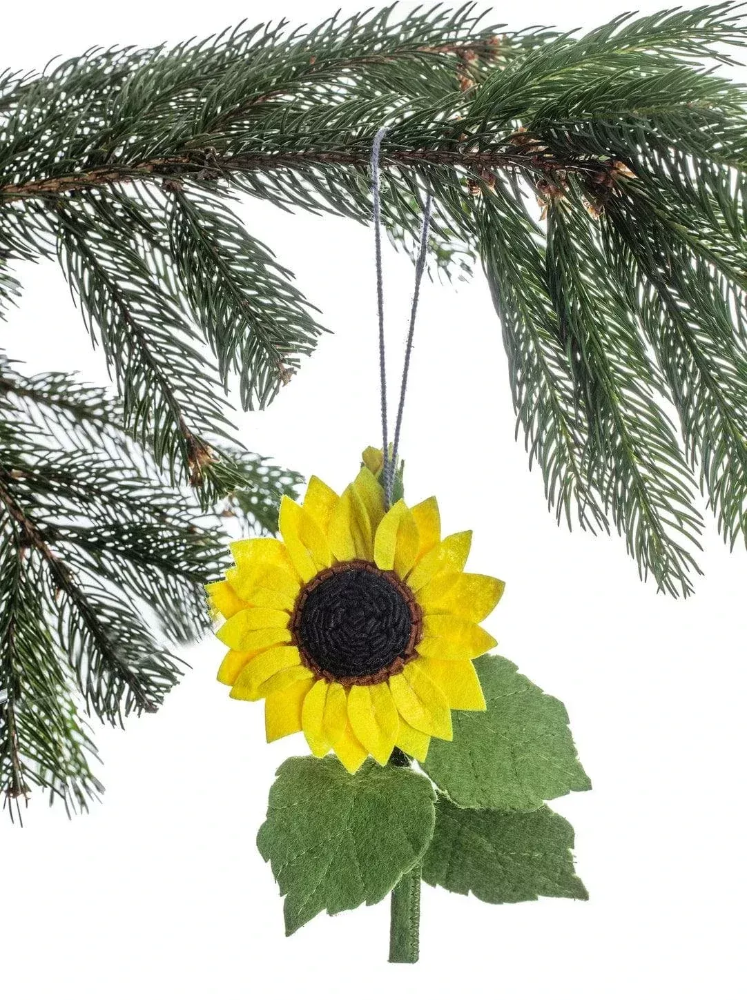 Sunflower Felt Ornament