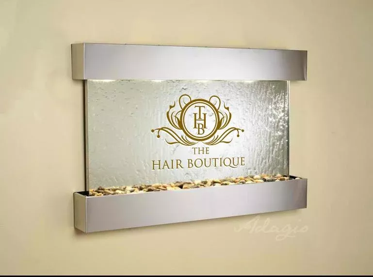 Sunrise Springs Wall Fountain with Logo