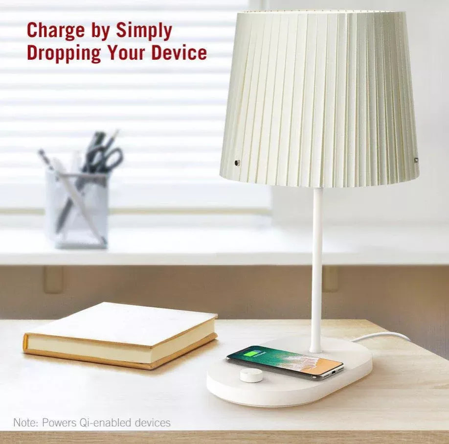 taotronics-led-bedside-lamp-with-fast-wireless-charger-7-5w-iphone-android-table TaoTronics LED Bedside Lamp with Fast Wireless Charger, 7.5W for iPhone And Android Table Lamp with USB Port(2-Pack)