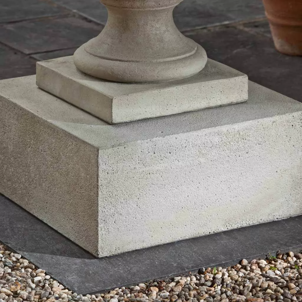 Textured Low Square Pedestal By Campania International