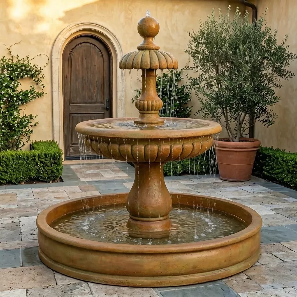thermae-pond-outdoor-fountain Thermae Pond Outdoor Fountain