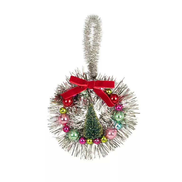 tinsel-ball-wreath-ornament Tinsel & Ball Wreath Ornament