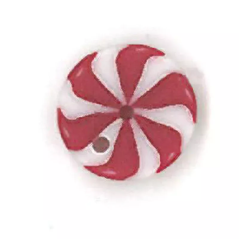 tiny-peppermint-swirl-button Tiny Peppermint Swirl Button