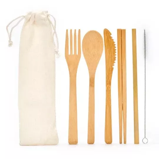 travel-cutlery-bamboo-set Travel Cutlery - Bamboo Set