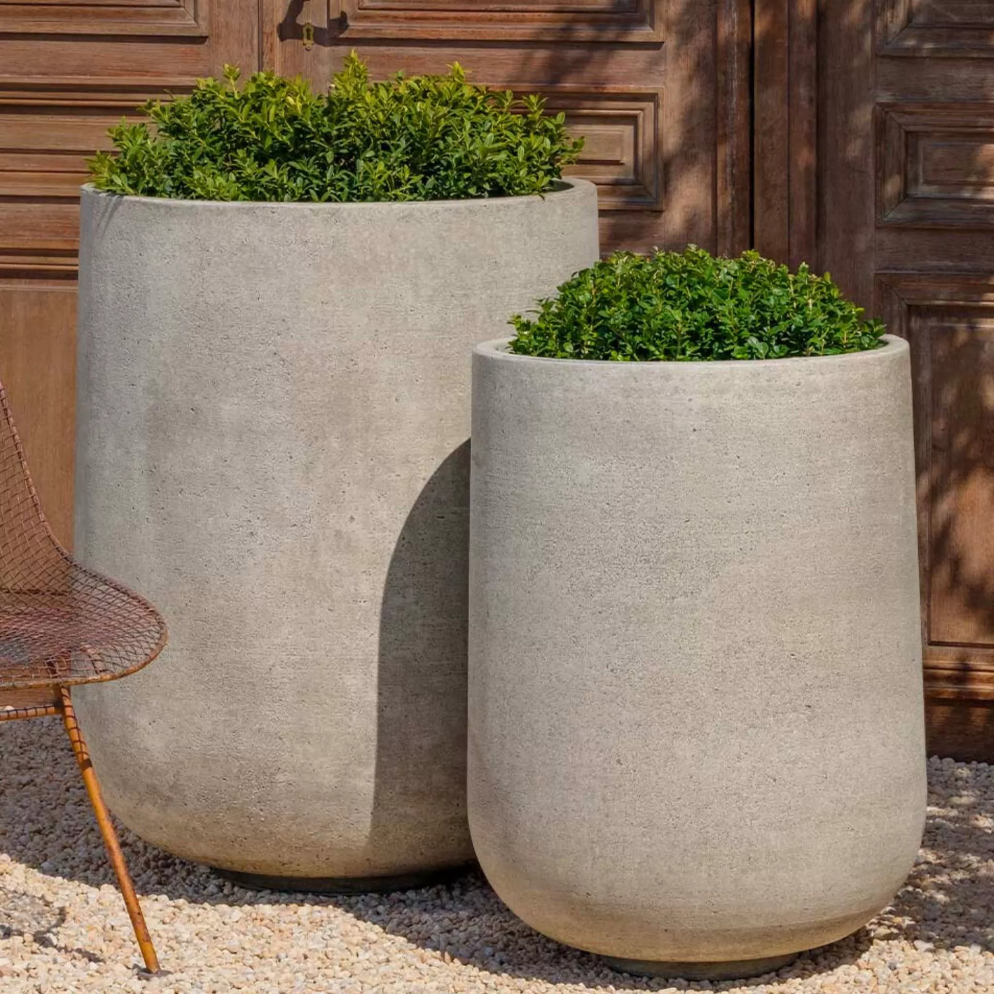 tribeca-tall-series-concrete-planter-series-campania Tribeca Tall Series Concrete Planter Series - Campania