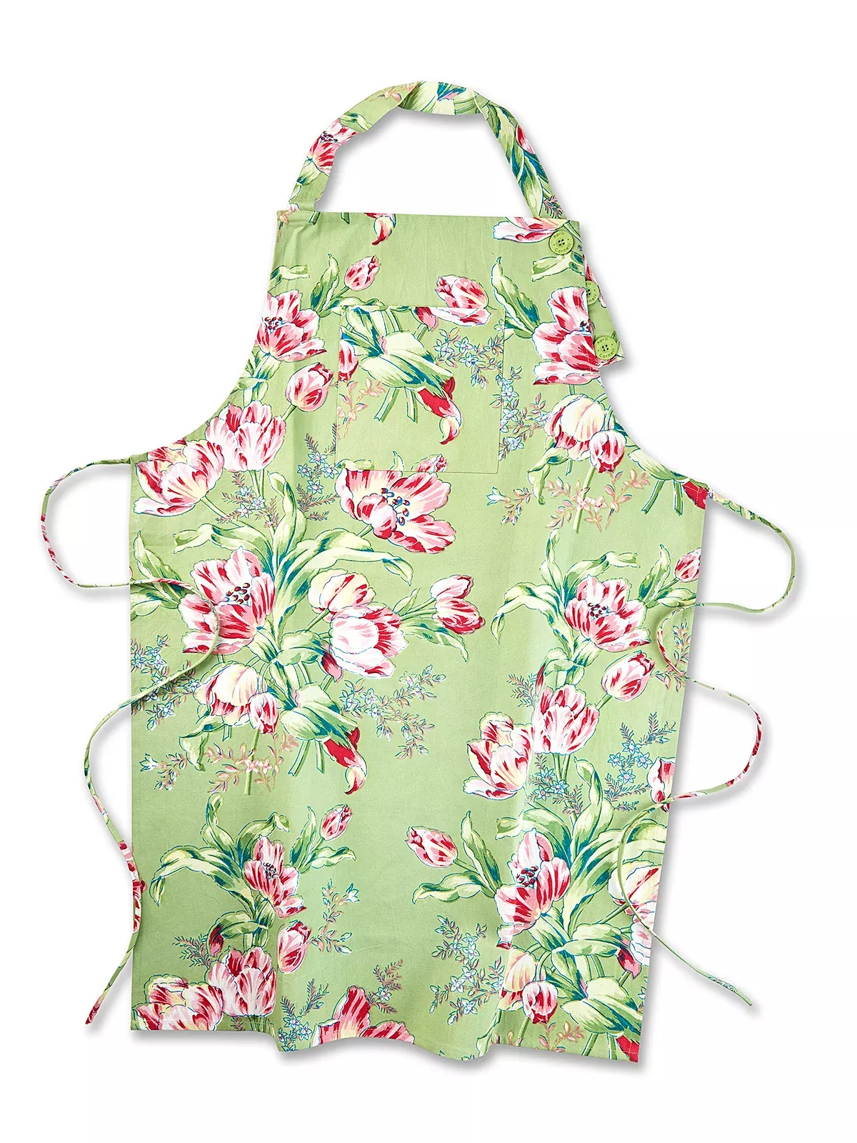 Tulip Green Apron
