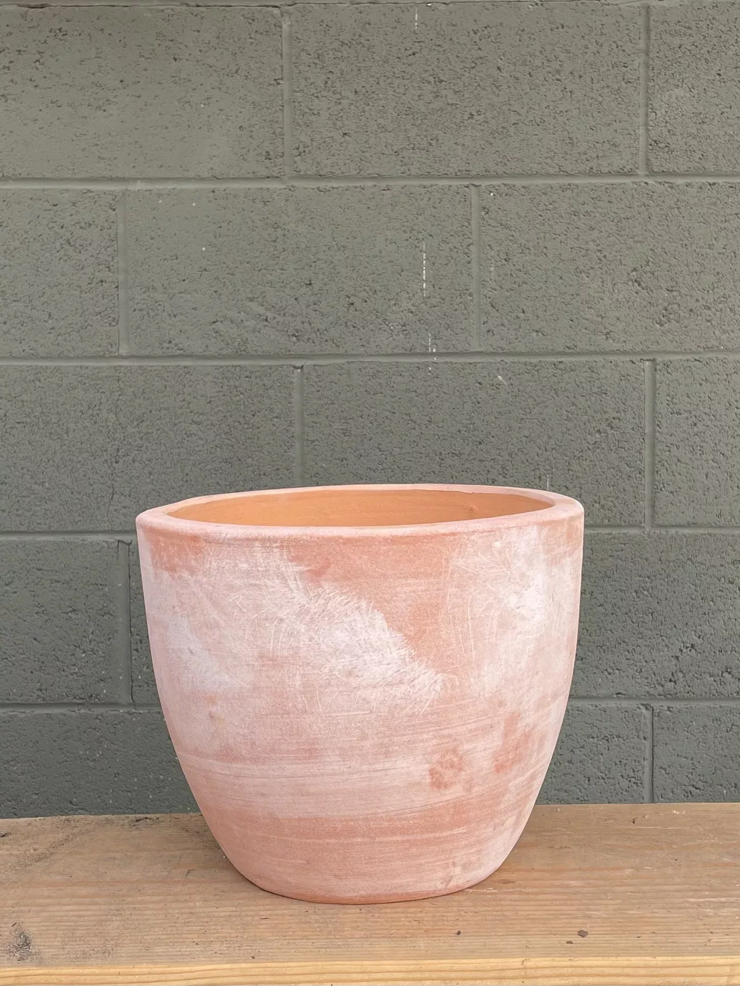 Tuscan Egg Terra Cotta Indoor/Outdoor Planters