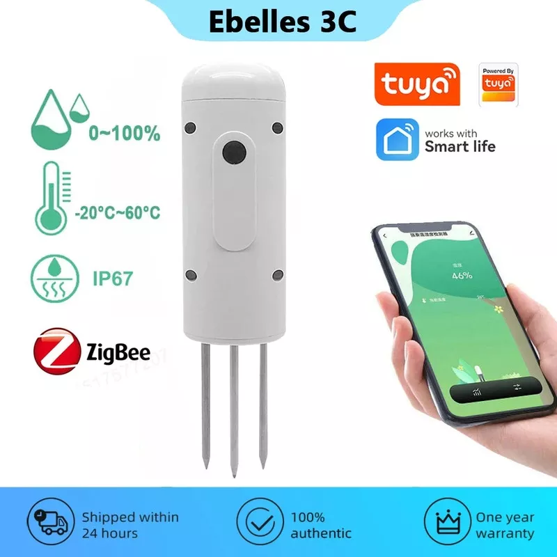 tuya-zigbee-soil-moisture-meter-temperature-humidity-detector-smart-plant-monito Tuya Zigbee Soil Moisture Meter Temperature Humidity Detector Smart Plant Monitor IP67 Waterproof Garden Assistant Smart Life