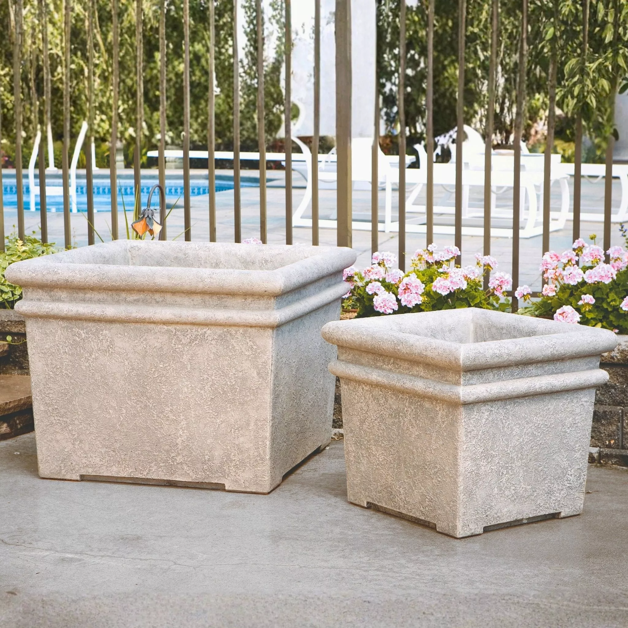 urban-large-square-box-concrete-planters-massarellis Urban Large Square Box Concrete Planters - Massarellis