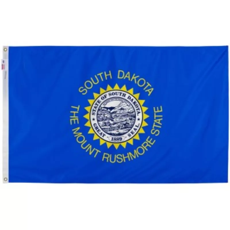 Valley Forge Flag Co SD3 3×5 South Dakota Flag