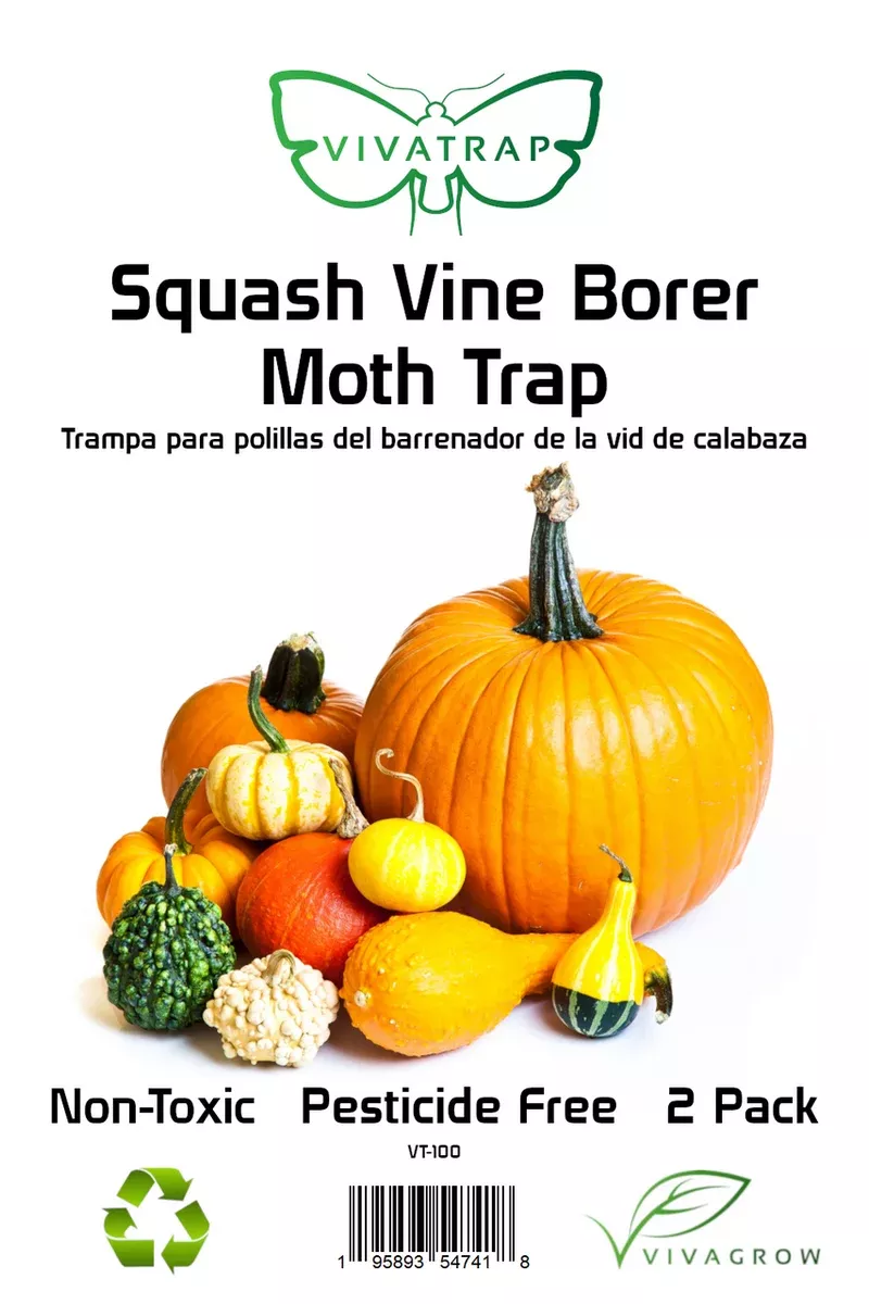 Vivatrap Squash Vine Borer Moth Trap - 2 Pack