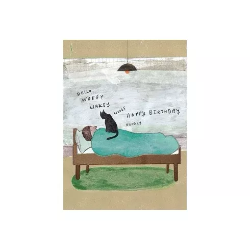 Wakey Wakey Happy Birthday Card