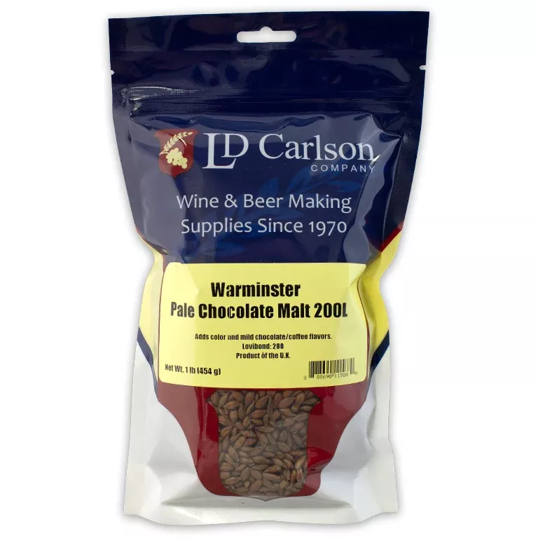 WARMINSTER PALE CHOCOLATE MALT 200L 1 LB
