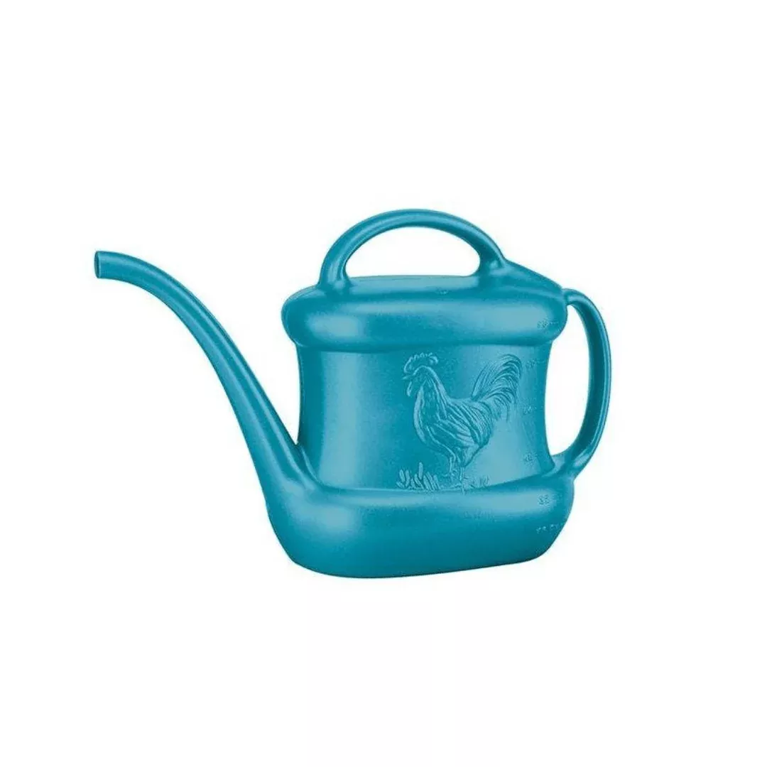 watering-can-w-rooster-design-102-oz-3l-teal Watering Can w/ Rooster Design 102 oz. | 3L Teal