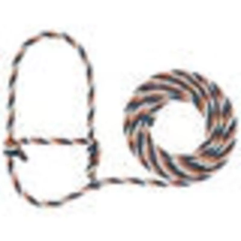 Weaver Poly Rope Breaking Halter Copper/Navy/White