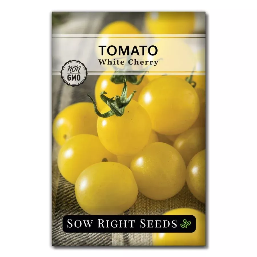 White Cherry Tomato Seeds