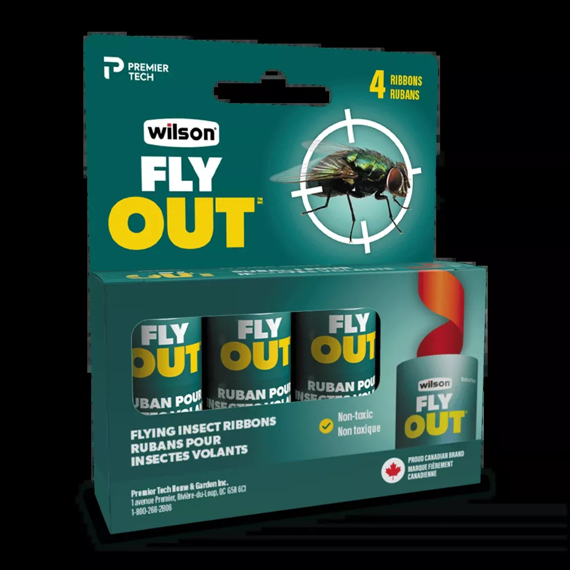 Wilson Fly Ribbons (4pk)